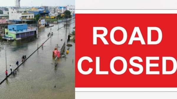 The police have announced complete closure of 7 major roads in and around Tambaram, The police have announced complete closure of 7 major roads in and around Tambaram,