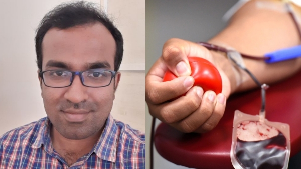 Dr Farook Abdulla says about blood donation