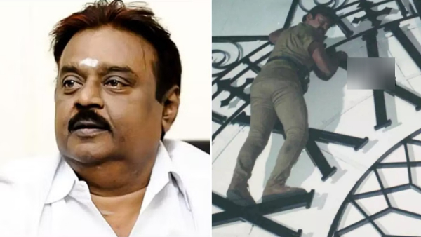 Vijayakanth refuse to do dupe in risky stunt 