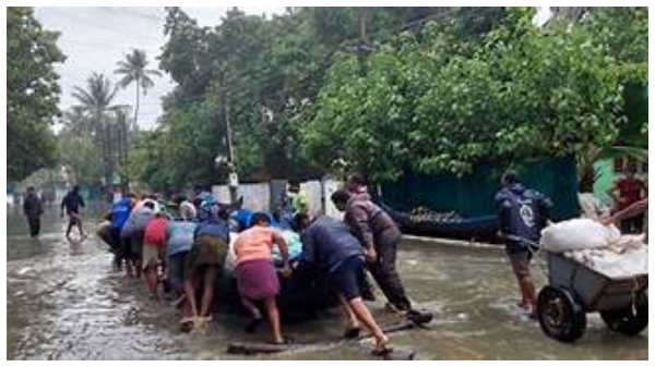 kpy Bala is going to give 1000 each to 200 families affected by cyclone michaung