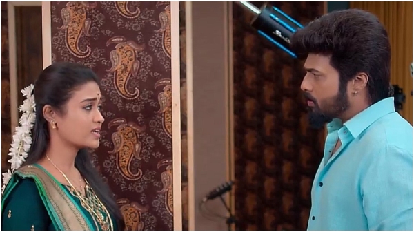  Karthikai Deepam Serial December 19th Episode Karthik challenged Chidambaram