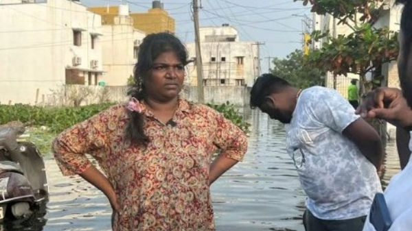 Thoothukudi rain affected girl who cried baby death Aranthangi Nisha helped 