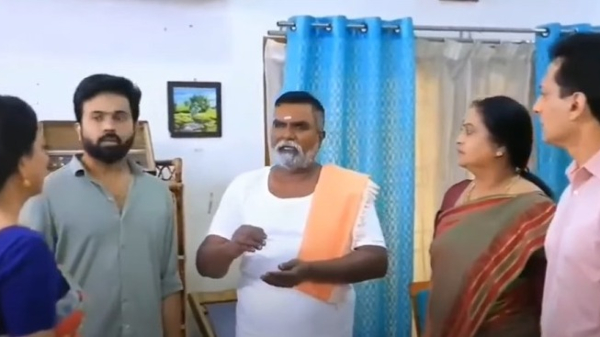 Baakiyalakshmi Serial December 27th episode Amritha is shocked to see Ganesh