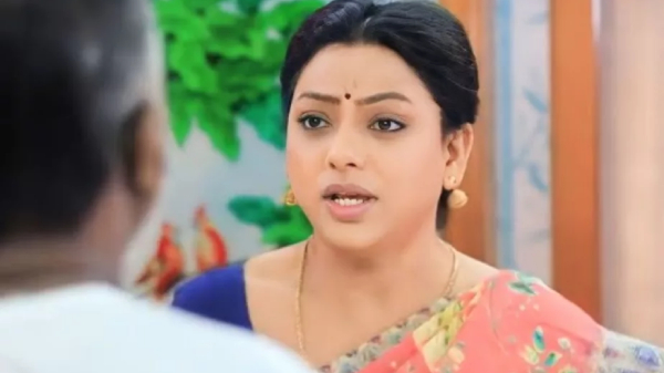 Baakiyalakshmi Serial December 27th episode Amritha is shocked to see Ganesh