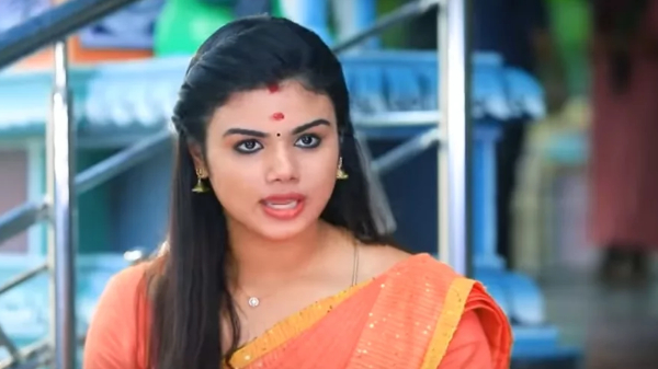Baakiyalakshmi Serial December 27th episode Amritha is shocked to see Ganesh
