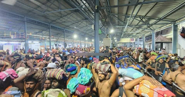 Sabarimala pilgrims coming through Pullumedu route increase 