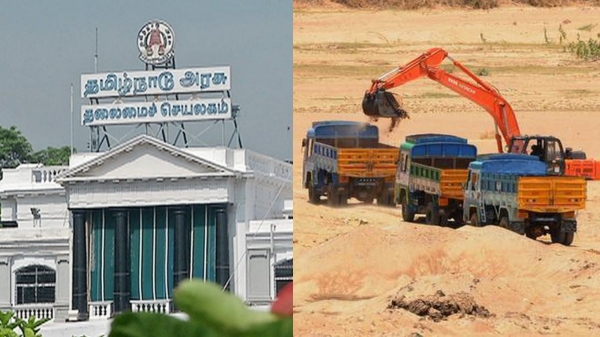 TN government said in HC that 16 lakh tonnes of ore sand has been smuggled in 4 years 