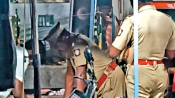 Police officers transferred after given missed call to join bjp