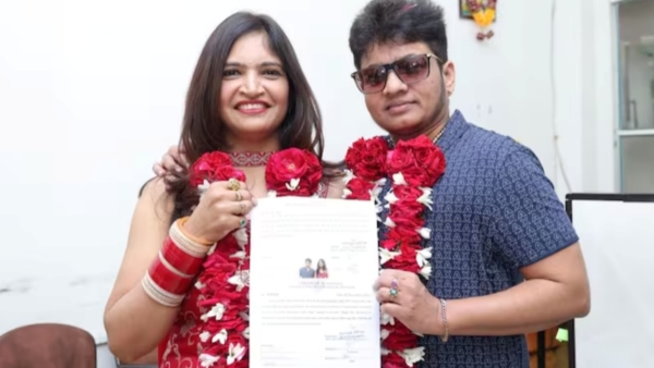 Transgender man underwent gender transformation on his 47th birthday married his long-time lover 