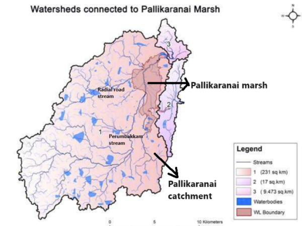  If heavily rains, Pallikaranai become largest dam in north Tamilnadu 