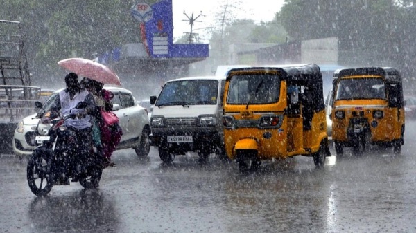 Possiblity of very heavy rainfall in 4 districts fornext2days