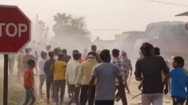 Tension in Bihar after priest shot dead and his eyes gouged out local Clashes with police 