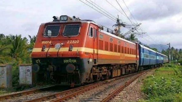 Announcement that train service will resume normally from today in Tuticorin 
