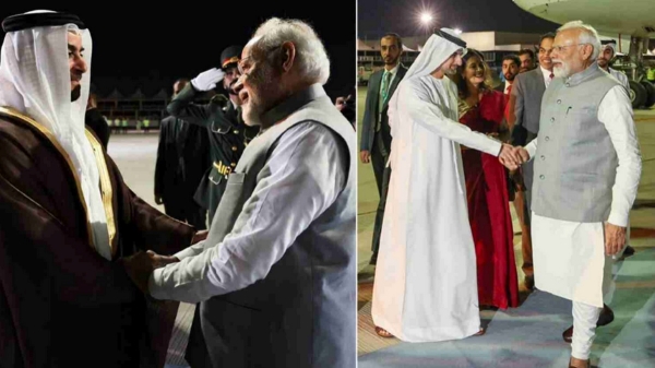 Climate Action Summit: PM Modi gets warm welcome from Indian community in Dubai 
