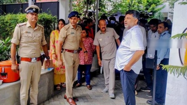 Bomb threats have been made to several schools in Bangalore today 