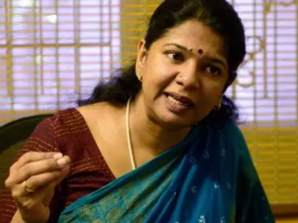 DMK MP Kanimozhi about ED officer ankit tiwari arrest