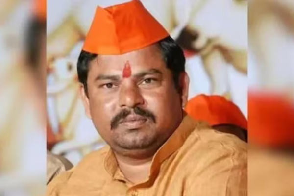 Telangana Election Result: Controversy MLA Raja Singh of BJP trailing in Goshamahal Telangana Election Result: Controversy MLA Raja Singh of BJP trailing in Goshamahal