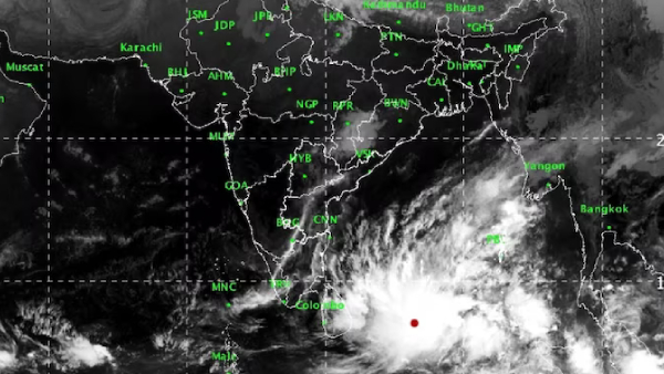 Cyclone Michaung made its landfall near Andhra as severe Cyclone and it will weaken in two hours