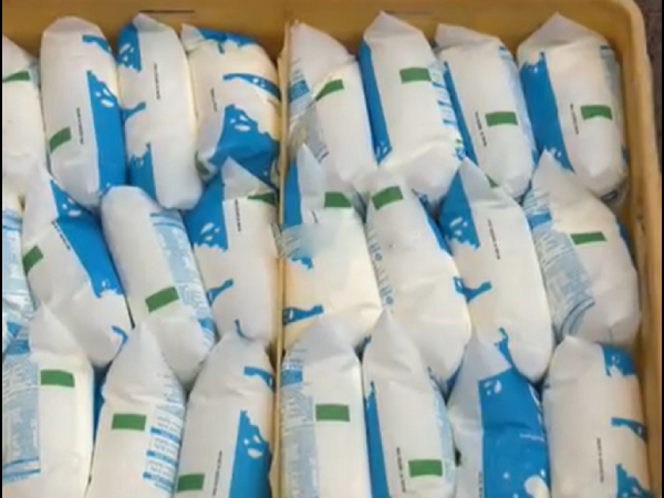 400 milk pockets washed away in flood at Royapettah 