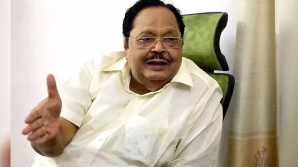 Duraimurugan warned that if anyone, including me, invades the waterway, the water will get angry. 