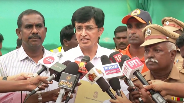  What Chennai Commissioner Radhakrishnan said about velachery accident