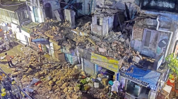 Chennai Velachery Building collpased claims 2 lives, 2 supervisors arrested by police 