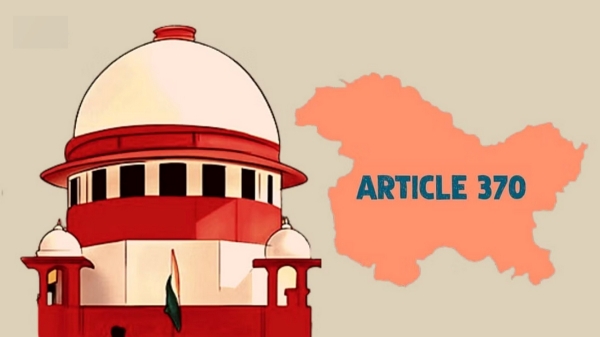  State Government does not have role in the Union decions on removal of Jammu Kashmir 370 says SC 