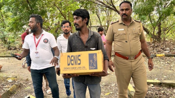 Kilpauk Medical college mortuary gives body of new born in Cardboard carton 