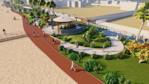 Images of the new beaches are going to come up in Chennai Corporation area Images of the new beaches are going to come up in Chennai Corporation area