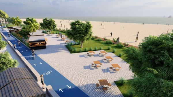 Images of the new beaches are going to come up in Chennai Corporation area Images of the new beaches are going to come up in Chennai Corporation area