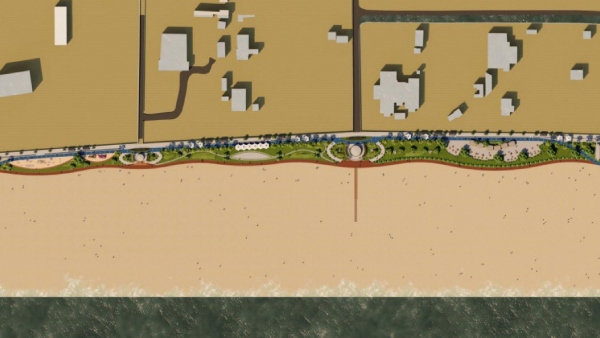 Images of the new beaches are going to come up in Chennai Corporation area Images of the new beaches are going to come up in Chennai Corporation area