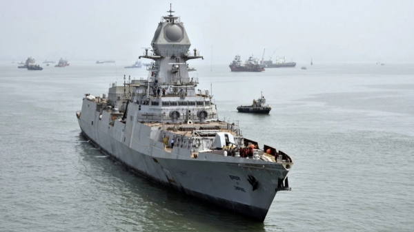 INS Imphal is a state-of-the-art warship being inducted into the Indian Navy today INS Imphal is a state-of-the-art warship being inducted into the Indian Navy today