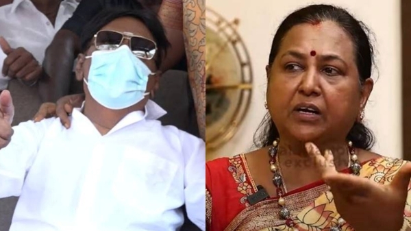 Premalatha reveals the reason for Vijayakanths ill health