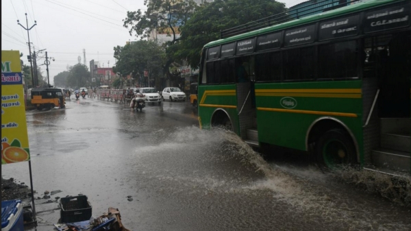 Thoothukudi districts heavy rainfall data 