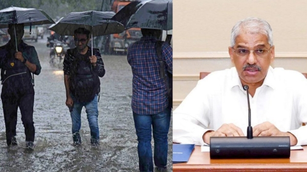 Shiv Das Meena explained that 27 tonnes of food was distributed by 10 helicopters in the flood-affected areas. 