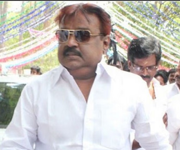 Who is Vijayakanths daughter-in-law? Who are the wife Vijay Prabhakar and Shanmuga Pandian? 