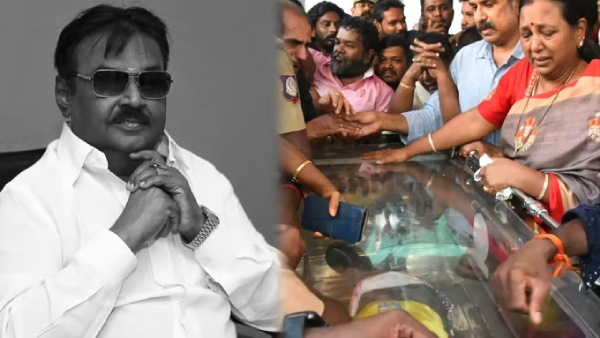 dmdk leader Vijayakanth had said that should be use in his funeral rites only in Tamil 