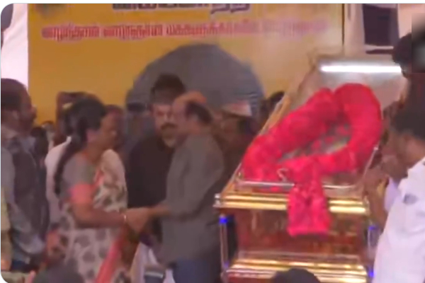 Vijayakanth is the very good friend he is addicted to love says actor Rajinikant 