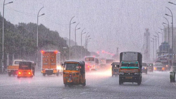 Possibility of heavy rain till 10 pm today in 4 districts including Chennai 