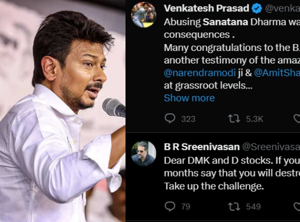 Did Sanata Dharma comment by Udhayanidhi Stalin play a major role against Congress in Madhya Pradesh Election 2023 ?