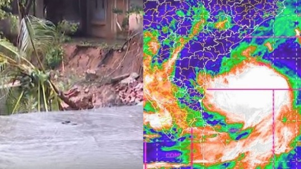 Actor Rajini Chennai Poes Garden house and Sudden Sinkhole in front of Rajnikanth House due to Heavy Rain 