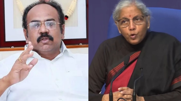 Thangam Thennarasu has accused Nirmala Sitharaman of humiliating the people of Tamil Nadu who are suffering from calamity. 