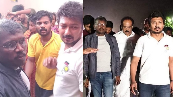 Director Mari Selvaraj explains about Controversial photo with Minister Udayanidhi stalin 