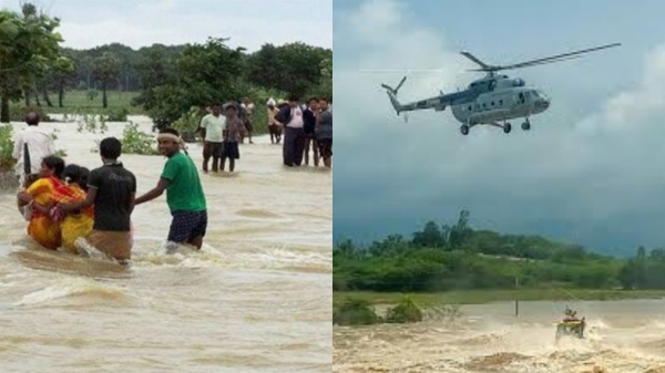 There is a need for helicopters for rescue work in Srivaikuntam area affected by rain and floods 