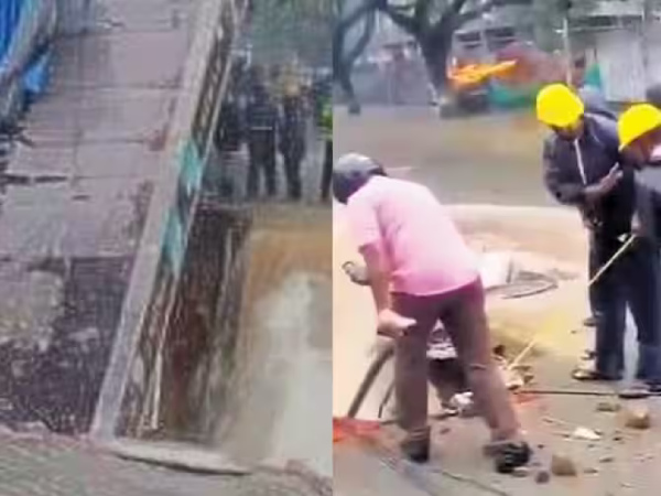 Velacherry Building 2 workers in 50 feet ditch due to Chennai Flood and Rescue Operations continue for 4th day 