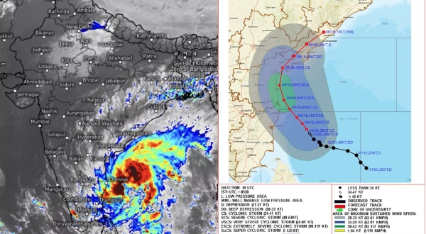 Cyclone Michaung: The core band of clouds is weakened about North Chennai 