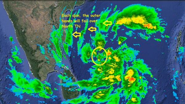 Tamil Nadu weatherman on mick jam : As cyclone intensifies it will wrap up the clouds closely