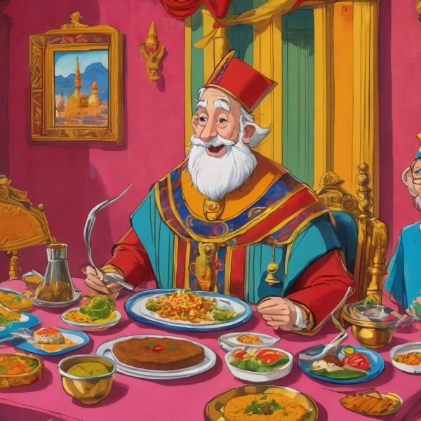 Short story for kids in Tamil : The best cook