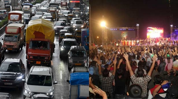 New year 2024: Traffic routes changed in Marina and Elliots beach from today