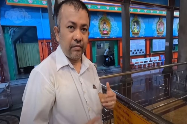 There are three Tamil temples in Vietnam